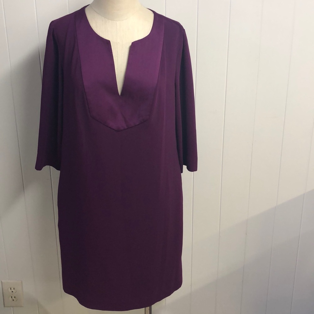 Trina Turk Purple Pocketed Dress ❤️